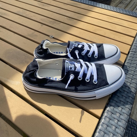 CHUCK TAYLOR ALL STAR SHORELINE CANVAS Women WORN ONCE ONLY - Picture 2 of 7